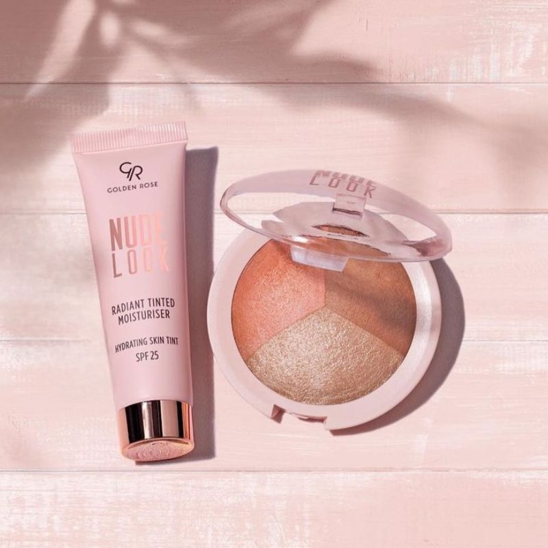 Nude Look Baked Trio Face Powder - Afbeelding 2