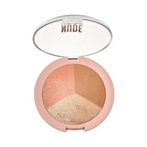 Nude Look Baked Trio Face Powder